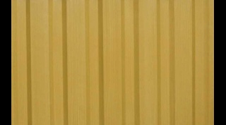 Профлист Н57 0.75 мм Клен Двухсторонний