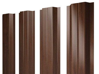 Штакетник П-образный В Монолит 0,45 Print Elite Choco Wood Choco Wood