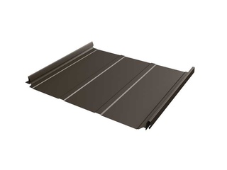 Фальцевая кровля Кликфальц Pro Line Grand Line 0,5 Quarzit PRO Matt RR 32 Темно-Коричневый 0 - в «Монолит-Металлопрокат».