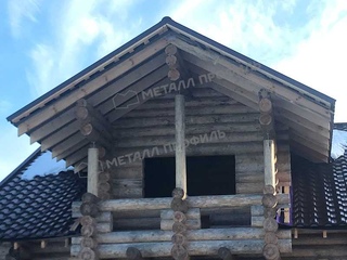 Металлочерепица Металл-Профиль Монтерроса-X 0,5 PURMAN® RR 32 Темно-коричневый 6 - в «Монолит-Металлопрокат».