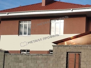 Металлочерепица Металл-Профиль Трамонтана-X 0,5 VikingMP® E RR 32 Темно-коричневый 4 - в «Монолит-Металлопрокат».