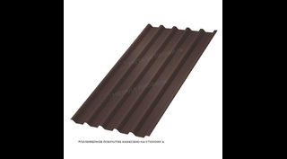 Профлист Металл Профиль C44 0.5 PURETAN® RR 32 Темно-коричневый A