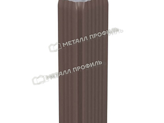 Труба водосточная МЕТАЛЛ ПРОФИЛЬ БЮДЖЕТ 76х102х3000 RR 32 0 - в «Монолит-Металлопрокат».